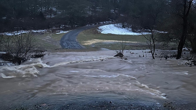Three Appalachian Power linemen are being hailed as heroes for rescuing a driver swept away by floodwaters in Thaxton, Virginia. The crew, working to restore power after last week's ice storm, witnessed the motorist's vehicle being swept away. One lineman waded through neck-deep, frigid water to reach the man. All four were treated for hypothermia and released from a local hospital. Remarkably, the three linemen returned to work the next day to continue power restoration efforts.