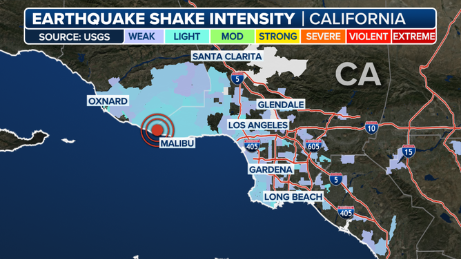 Malibu Quake Info