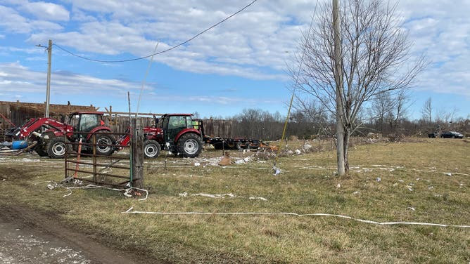 EF-2 Tornado in Morgan County, Tennessee