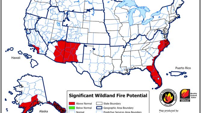 May wildfire outlook