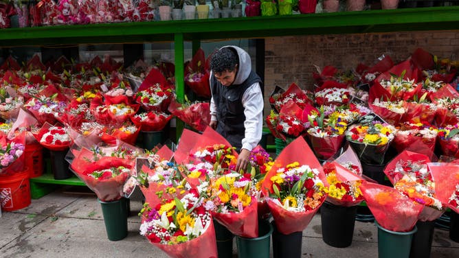 New York City Businesses Prepare For Valentine's Day