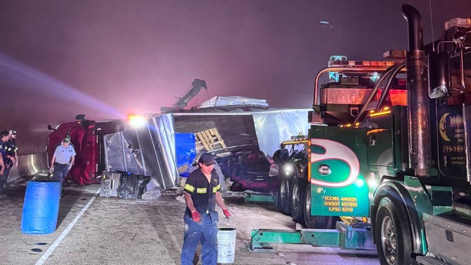 Accident on Interstate 55 at milemarker 13.8 on Friday.