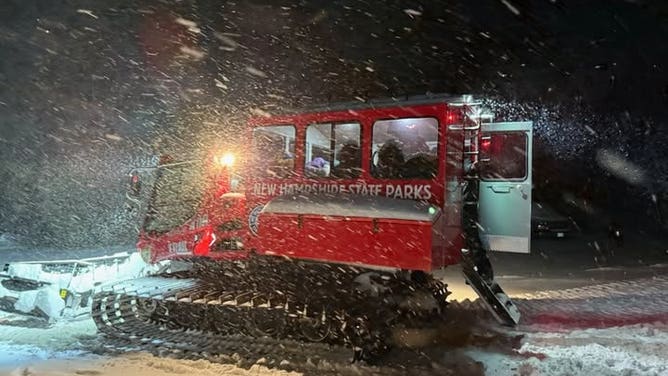 Mount Washington snow cat.