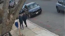 Watch: Trio nearly struck by falling tree in Brooklyn