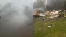 Terrifying video shows family riding out deadly Tylertown, Mississippi, tornado