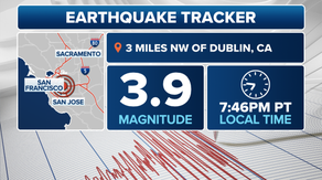 Magnitude 3.9 earthquake shakes San Francisco Bay area