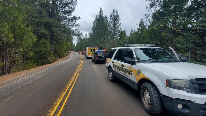 A man and his dog are counting their blessings after enduring a nearly day-long ordeal trapped in a mangled truck deep within a secluded California forest.
