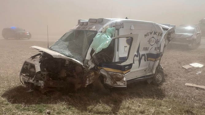 Oklahoma ambulance crash