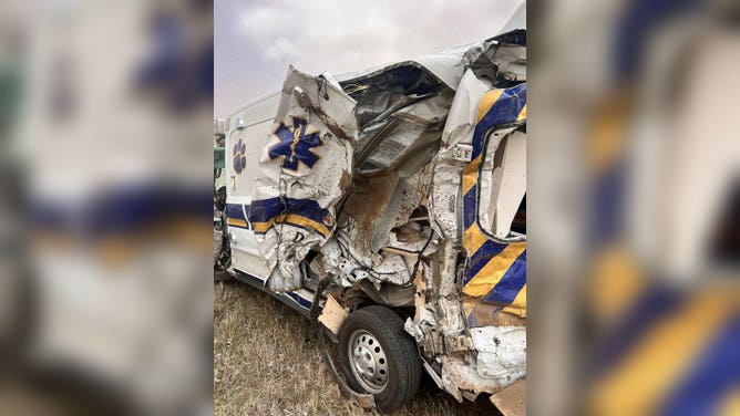 Oklahoma ambulance crash