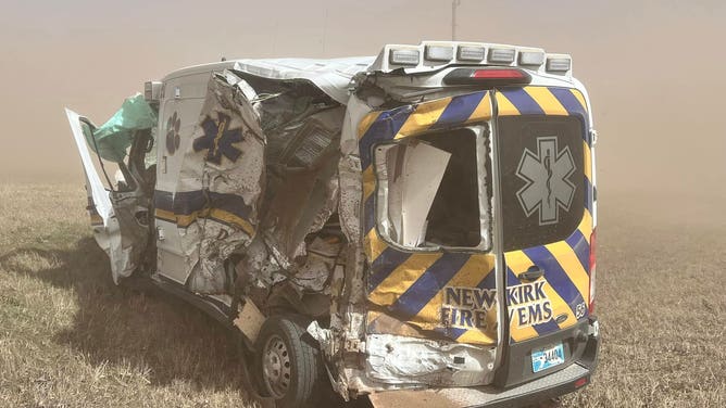 Oklahoma ambulance crash