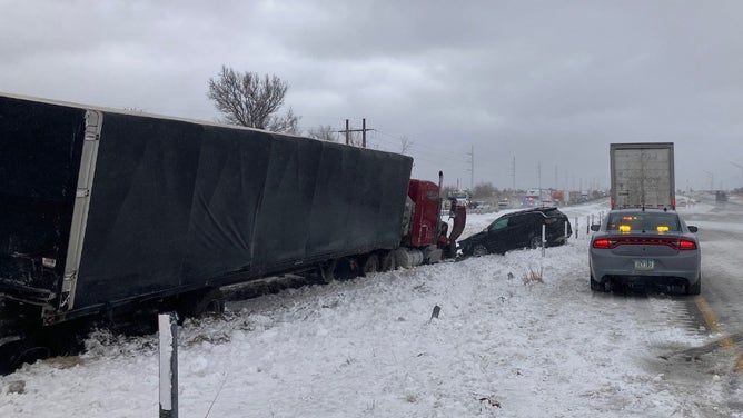 The blizzard created hazardous conditions for drivers.