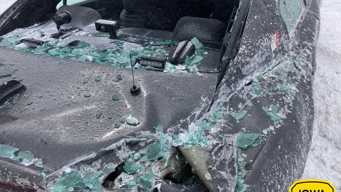 The blizzard created hazardous conditions for drivers.