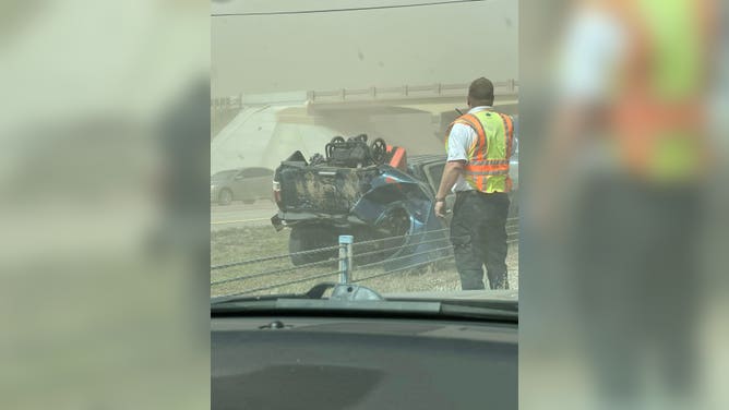 Crashes in Oklahoma Dust Storms