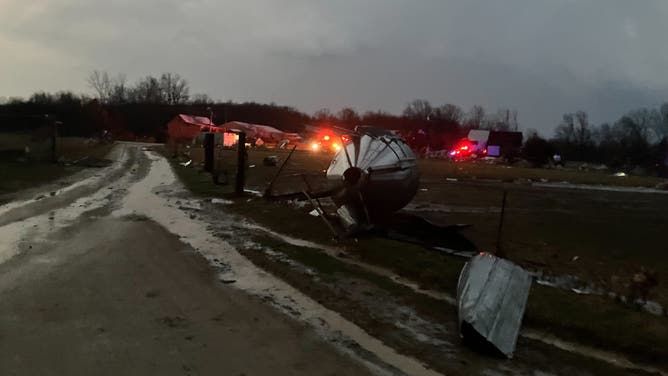 Webster County, MO storm damage (East of Springfield, MO)