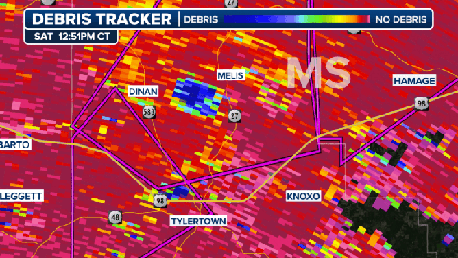 Two tornadoes hit Walthall County, Mississippi