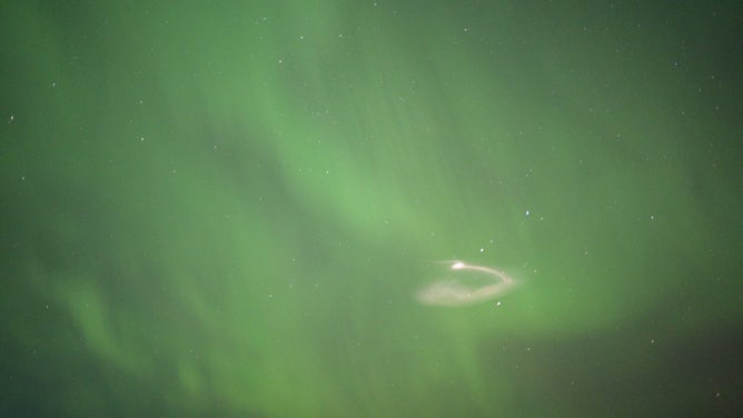 The AWESOME launch seen from the Eagle Ground Station in Alaska on March 25, 2025.