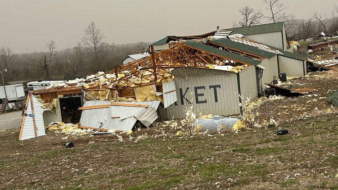 At least 14 people are dead in Missouri and Arkansas following a widespread and dangerous severe weather outbreak Friday evening after numerous tornadoes were spotted across multiple states, causing significant damage.