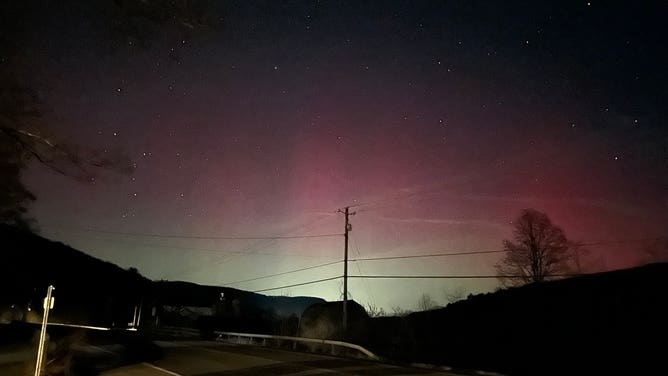 Northern Lights over New York