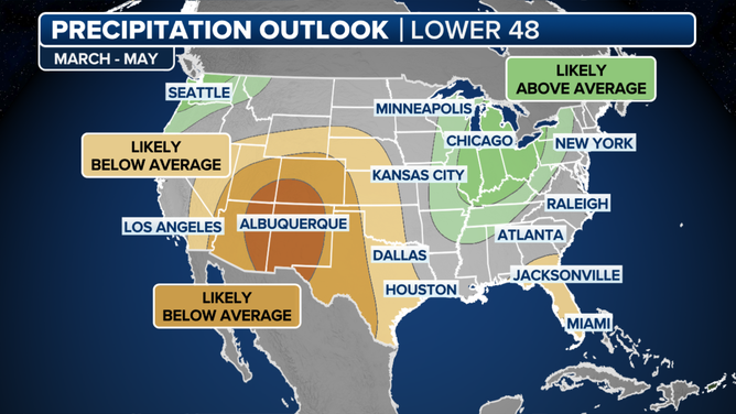 March-June precipitation outlook