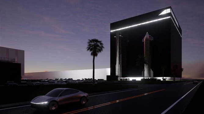 SpaceX rendering of Florida facility