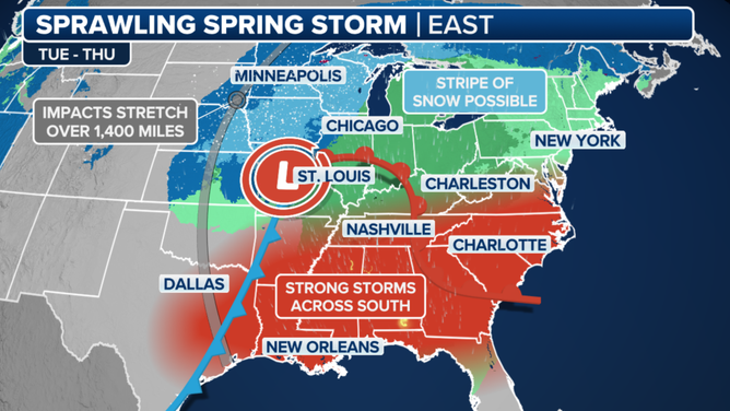 Tracking the next chance of rain for the Southeast.