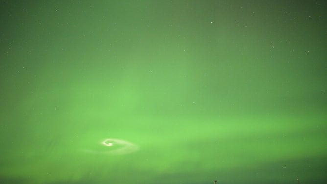 The AWESOME launch seen from the Toolik Ground Station in Alaska on March 25, 2025.
