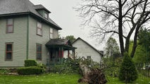 Thunderstorms packing 91-mph winds damage homes in Springfield, Missouri