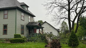 Thunderstorms packing 91-mph winds damage homes in Springfield, Missouri