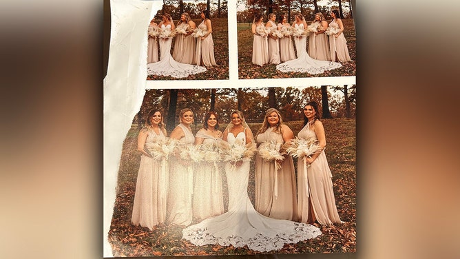 A Missouri couple's home was destroyed by a powerful tornado, but amidst the devastation, pages from their wedding album were discovered over 100 miles away.