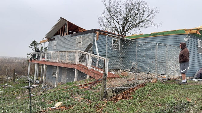 A Missouri couple's home was destroyed by a powerful tornado, but amidst the devastation, pages from their wedding album were discovered over 100 miles away.