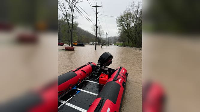 Floods in Wittensville, Kentucky