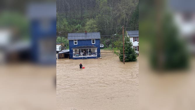 Floods in Wittensville, Kentucky