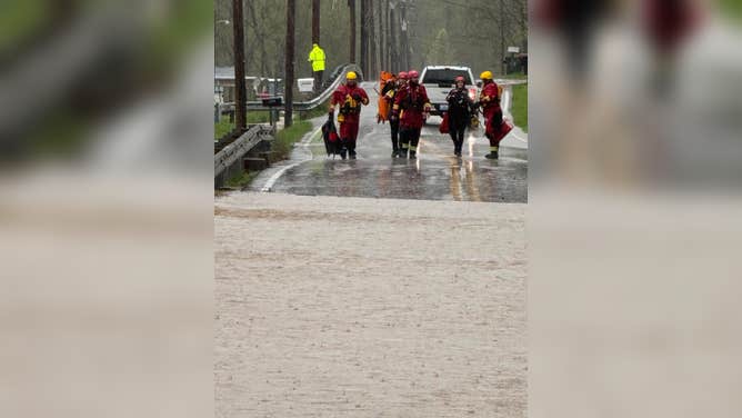 Floods in Wittensville, Kentucky