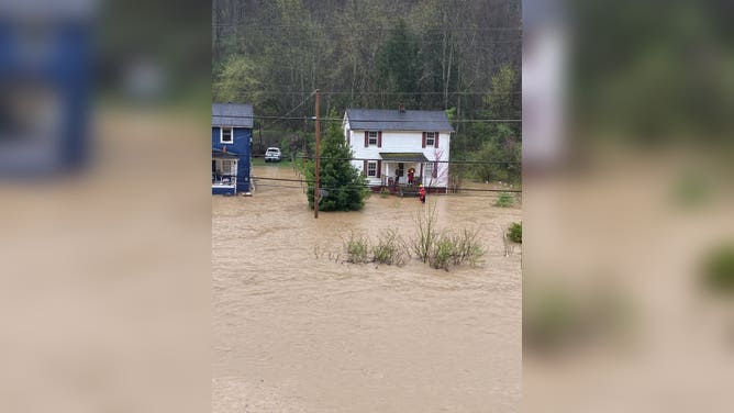 Floods in Wittensville, Kentucky