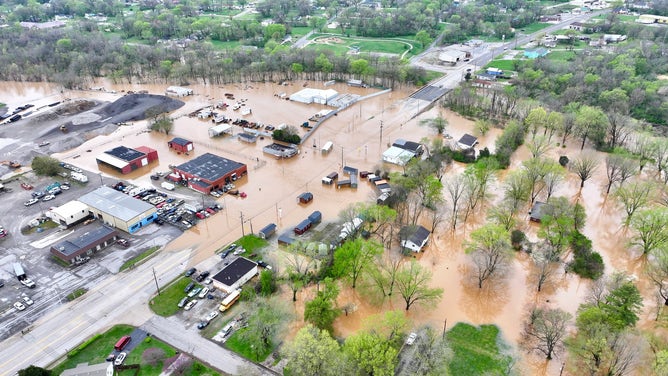 Flooding in Hopkinsville, Kentucky