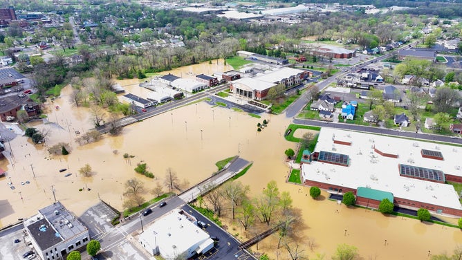 Flooding in Hopkinsville, Kentucky