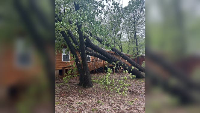 Damage to Camp Barnabas in Purdy, MO from April 29, 2025 storms.