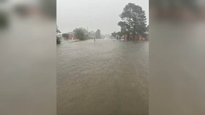 Flooding in West Baton Rouge, Louisiana