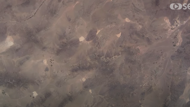 Video from space video streaming company Sen purports to show satellite imagery of the highly classified CIA facility, Area 51.