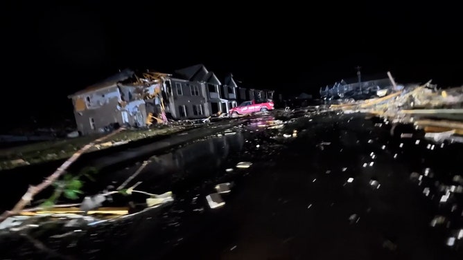 Selmer, Tennessee, sustained extensive damage after being struck by a tornado early Thursday morning.
