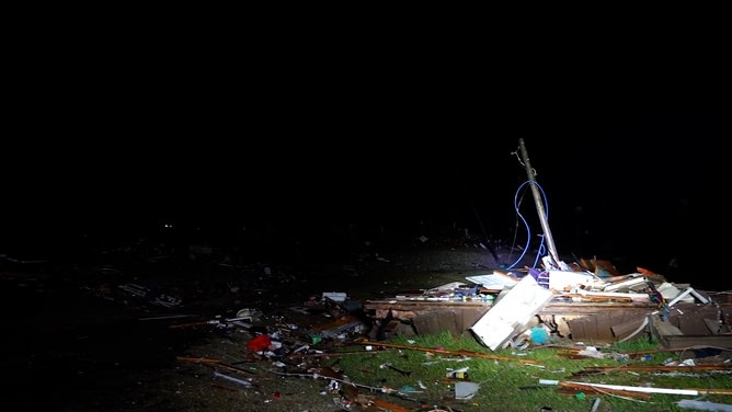 Selmer, Tennessee, sustained extensive damage after being struck by a tornado early Thursday morning.