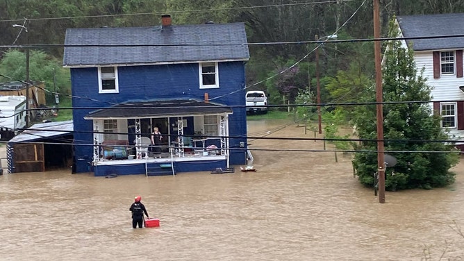 Floods in Wittensville, Kentucky