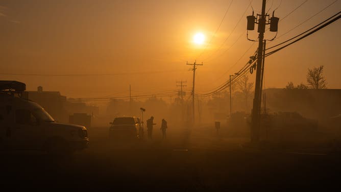 New Jersey Wildfire Smoke