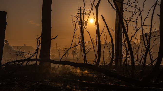 New Jersey Wildfire Smoke