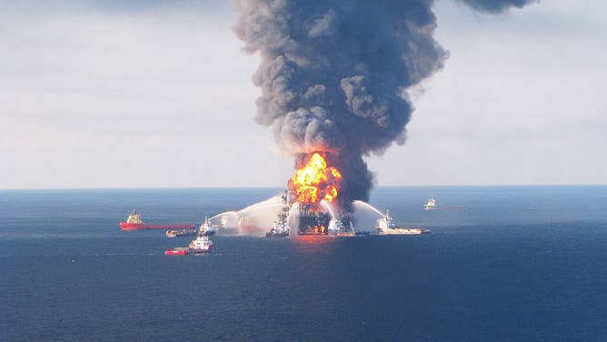 Deepwater Horizon April 21, 2010.