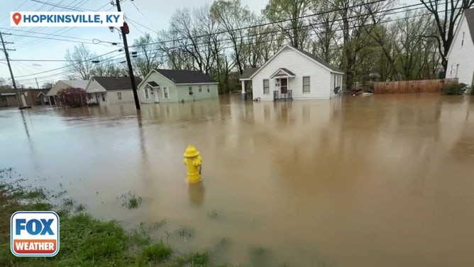 Flooding in Hopkinsville, KY