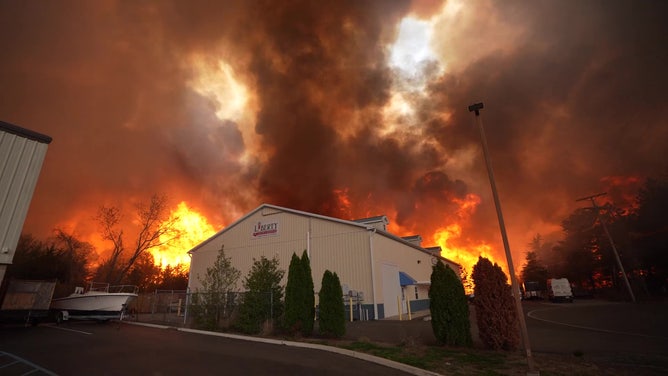 Jones Road Fire in New Jersey
