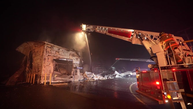 Jones Road Fire in New Jersey