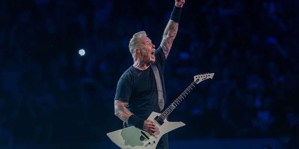 Metallica concert records as a small earthquake after Virginia's technology severely shook