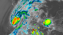 Tropical Storm Alvin peaks with 60 mph winds as new area to watch forms in Eastern Pacific
